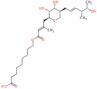 8-carboxyoctyl (2E)-5,9-anhydro-2,3,4,8-tetradeoxy-8-[(2E,4R,5S)-5-hydroxy-4-methylhex-2-en-1-yl]-…