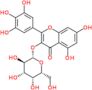 5,7-dihydroxy-4-oxo-2-(3,4,5-trihydroxyphenyl)-4H-chromen-3-yl beta-D-galactopyranoside