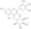 3-[(6-deoxy-α-L-mannopyranosyl)oxy]-5,7-dihydroxy-2-(3,4,5-trihydroxyphenyl)-4H-benzopyran-4-one