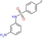 N-(3-aminophenyl)-4-fluorobenzenesulfonamide