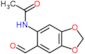 N-(6-formyl-1,3-benzodioxol-5-yl)acetamide