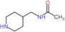 N-(piperidin-4-ylmethyl)acetamide