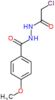 N'-(chloroacetyl)-4-methoxybenzohydrazide