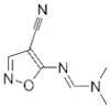 Methanimidamide, N-(4-cyano-5-isoxazolyl)-N,N-dimethyl- (9CI)