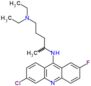 N~4~-(6-chloro-2-fluoroacridin-9-yl)-N~1~,N~1~-diethylpentane-1,4-diamine