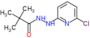 2,2-Dimethylpropanoic acid 2-(6-chloro-2-pyridinyl)hydrazide