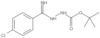 1,1-Dimethylethyl 2-[(4-chlorophenyl)iminomethyl]hydrazinecarboxylate