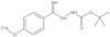 1,1-Dimethylethyl 2-[imino(4-methoxyphenyl)methyl]hydrazincarboxylat