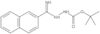 1,1-Dimethylethyl 2-(imino-2-naphthalenylmethyl)hydrazinecarboxylate