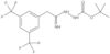 1,1-Dimethylethyl 2-[2-[3,5-bis(trifluoromethyl)phenyl]-1-iminoethyl]hydrazinecarboxylate