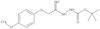 1,1-Dimetiletil 2-[1-imino-2-(4-metoxifenoxi)etil]hidrazinocarboxilato