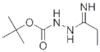 Hydrazinecarboxylic acid, 2-(1-iminopropyl)-, 1,1-dimethylethyl ester (9CI)