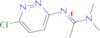 (E)-N'-(6-chloropyridazin-3-yl)-N,N-dimethylacetamidine