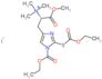 (2S)-3-{1-(ethoxycarbonyl)-2-[(ethoxycarbonyl)sulfanyl]-1H-imidazol-4-yl}-1-methoxy-N,N,N-trimethy…