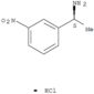 Benzenemethanamine, a-methyl-3-nitro-, hydrochloride(1:1), (aS)-