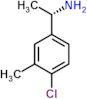 (1S)-1-(4-chloro-3-methyl-phenyl)ethanamine