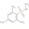 Benzenesulfonamide, N,2,4,6-tetramethyl-