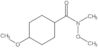 N,4-Dimethoxy-N-methylcyclohexanecarboxamide