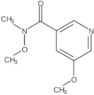 N,5-Dimethoxy-N-methyl-3-pyridinecarboxamide