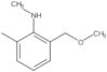 2-(Methoxymethyl)-N,6-dimethylbenzenamine