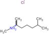 N,6-dimethylheptan-2-aminium chloride