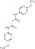 N,N'-bis(4-methoxyphenyl)propanediamide