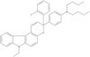 N,N-Dibutyl-4-[7-ethyl-3-(2-fluorophenyl)-3,7-dihydropyrano[2,3-c]carbazol-3-yl]benzenamine