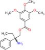 2-amino-2-phenylbutyl 3,4,5-trimethoxybenzoate