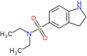 N,N-diethyl-2,3-dihydro-1H-indole-5-sulfonamide