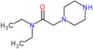 N,N-diethyl-2-piperazin-1-ylacetamide
