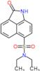 N,N-diethyl-2-oxo-1,2-dihydrobenzo[cd]indole-6-sulfonamide