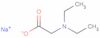 Glycine, N,N-diethyl-, sodium salt (1:1)