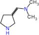 N,N-dimethyl-1-(pyrrolidin-3-yl)methanamine