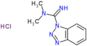 N,N-dimethylbenzotriazole-1-carboxamidine hydrochloride