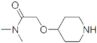 N,N-Dimethyl-2-(4-piperidinyloxy)acetamide