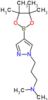 N,N-dimethyl-3-[4-(4,4,5,5-tetramethyl-1,3,2-dioxaborolan-2-yl)-1H-pyrazol-1-yl]propan-1-amine