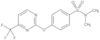 N,N-Dimethyl-4-[[4-(trifluoromethyl)-2-pyrimidinyl]oxy]benzenesulfonamide