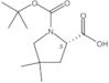 1-(1,1-Dimethylethyl) (2S)-4,4-dimethyl-1,2-pyrrolidinedicarboxylate