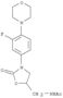Acetamide,N-[[3-[3-fluoro-4-(4-morpholinyl)phenyl]-2-oxo-5-oxazolidinyl]methyl]-