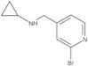 2-Bromo-N-cyclopropyl-4-pyridinemethanamine