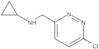 6-Chloro-N-cyclopropyl-3-pyridazinemethanamine