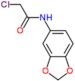 N-(1,3-benzodioxol-5-yl)-2-chloroacetamide