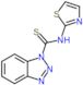 N-1,3-thiazol-2-yl-1H-benzotriazole-1-carbothioamide