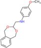 N-(1,5-dihydro-2,4-benzodioxepin-3-ylmethyl)-4-methoxyaniline