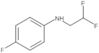 N-(2,2-Difluoroethyl)-4-fluorobenzenamine