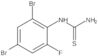 N-(2,4-Dibromo-6-fluorophenyl)thiourea