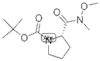 1,1-Dimetiletil (2S)-2-[(metoximetilamino)carbonil]-1-pirrolidinocarboxilato