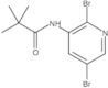 N-(2,5-Dibromo-3-pyridinyl)-2,2-dimethylpropanamide