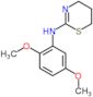 N-(2,5-dimethoxyphenyl)-5,6-dihydro-4H-1,3-thiazin-2-amine