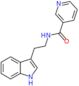 N-[2-(1H-indol-3-yl)ethyl]pyridine-3-carboxamide